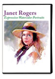 Janet Rogers Portrait Watercolor DVD